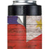 Philippines Flag Dark Wood Yeti Colster Can Insulator  Skin
